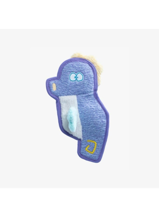 Glass Mirror Plush Dog Toy with Sound-Paper and Sound-Emitting Features, Electric Pet Cat Toy, Tug-Of-War Game - Image 1
