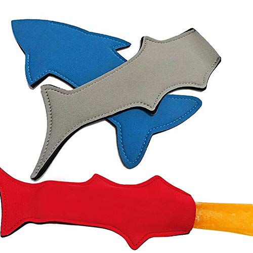 Satomoto Popsicle Holder Bags Mermaid and Shark Ice Pop Sleeves Freezer Reusable Popsicle Covers 10 Pc - Image 4