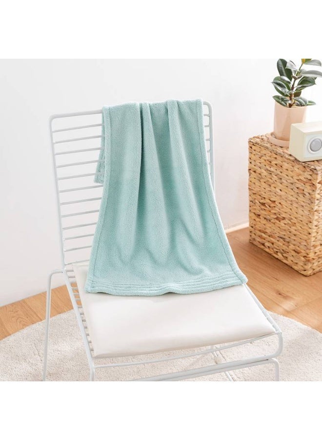 Reefi Modern Quick-Dry Towel, Turquoise, Face - Image 1