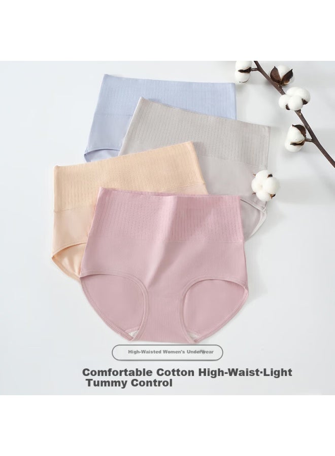 Cotton Thirteen 25-year Spring/summer New Women's Underwear With Combed Cotton And Antibacterial Crotch, Teenage Girls Plus Size Mid-waist Triangle Panties - Image 2