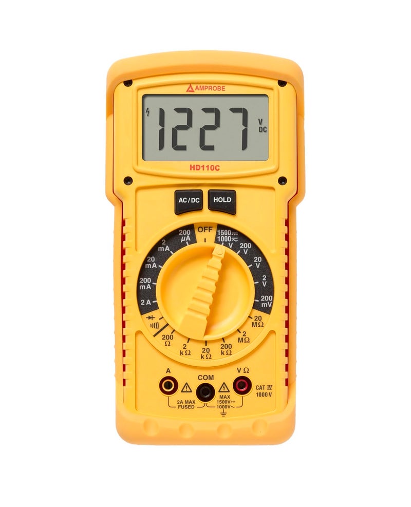 Amprobe HD110C Heavy Duty Multimeter with IP67 Rating - Image 1