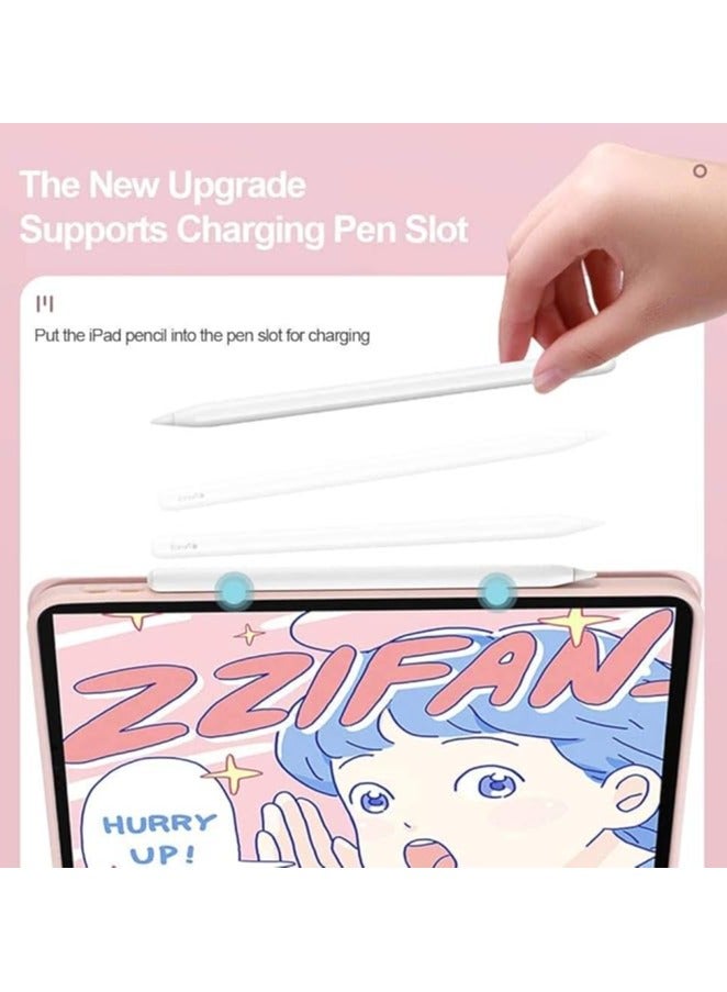 erorex Fix for Huawei MediaPad M5 Lite 10.1 Inch Cover Hybrid Rugged Heavy Duty Armor Hard Back Cover Case with Kickstand Compatible with Huawei MediaPad M5 Lite 10.1 Inch BAH2-W19/BAH2-L09 (iPad Mini 2021) - Image 2