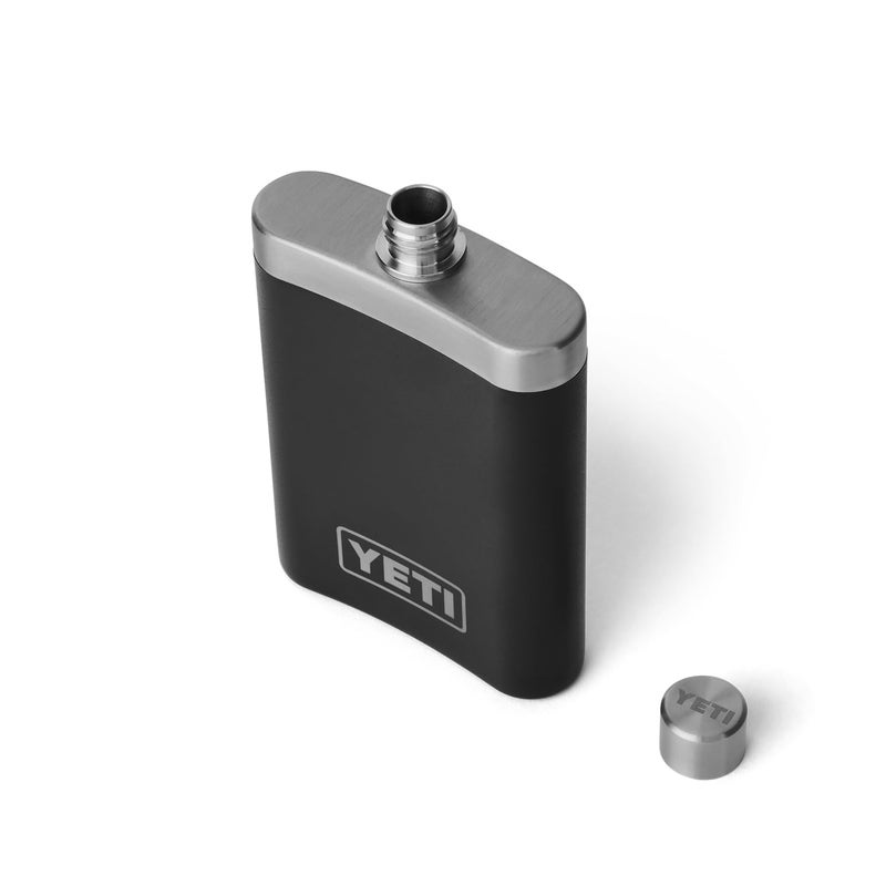 YETI 7 oz Flask and Funnel, Black - Image 1