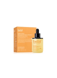 belif belif Super Drops 5% Niacinamide & Vitamin C Serum | Evens Skin Tone, Reduces Dark Spots & Post-Blemish Marks, Soothes Redness with AHA & Glutathione 