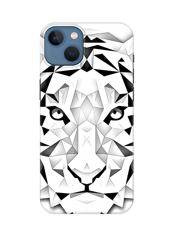 Stylizedd Case for Apple iPhone 14 Slim Snap Classic Series Mobile Cover Hard PC Shield Matte Finish Print - Poly Tiger
