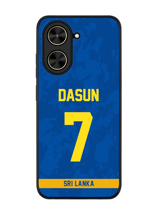 Stylizedd For Xiaomi Poco C71 / Redmi A5 4G Case,Slim fit Camera Protection, Shockproof Thin Phone cover  - Sri lanka Dasun Shanaka, Jersey No 7