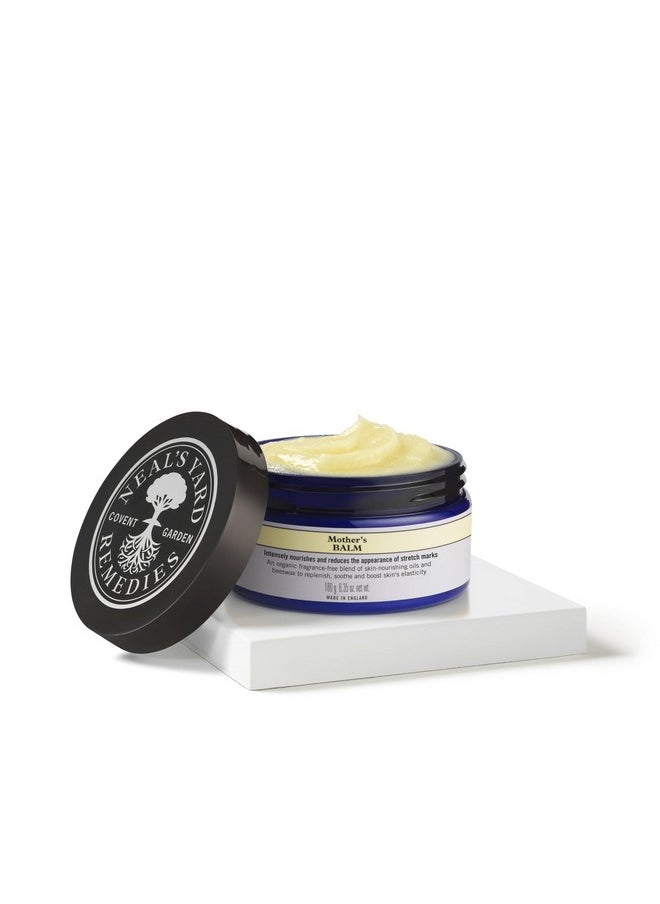 نيلز يارد ريميديز - كريم علامات التمدد من Mother's Balm مع زيوت جوز الهند واللوز العضوية، كريم علامات التمدد العضوي للحمل، الوزن الصافي 6.35 أونصة. - Image 1