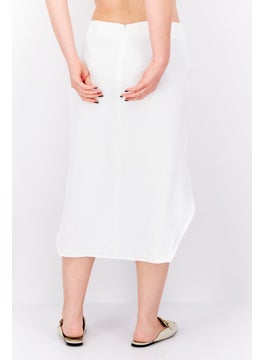 Women Solid Midi Skirt, White - pzsku/ZDA6753BE891A358817B8Z/45/_/1727187820/b7690513-9001-4d93-a75e-1fa685d6327c