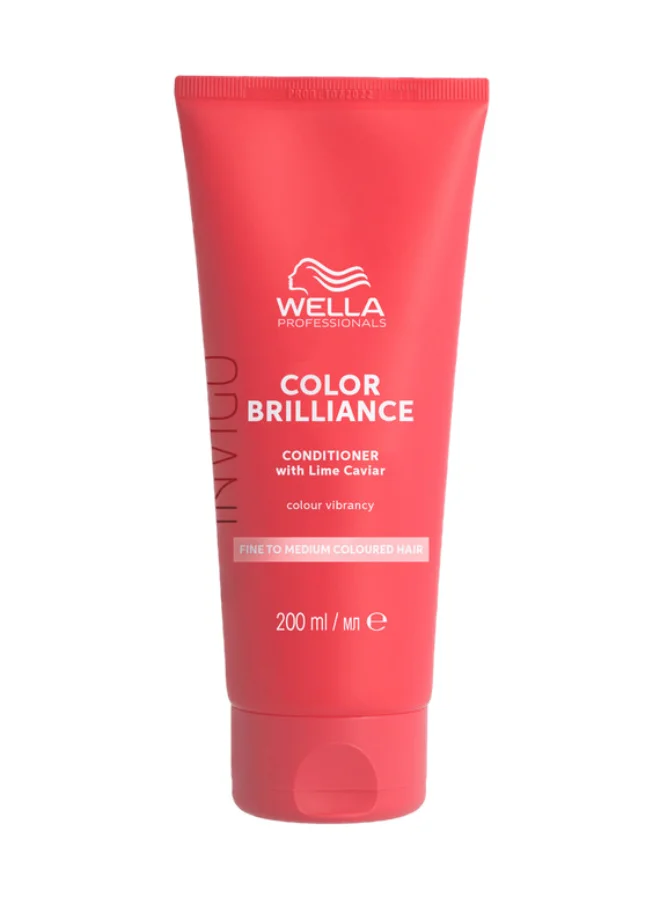 Wella Professionals Invigo Color Brilliance Vibrant Color Conditioner 200Ml - For Fine To Medium Hair