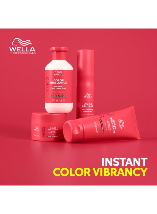 Wella Professionals Invigo Color Brilliance Vibrant Color Conditioner 200Ml - For Fine To Medium Hair - Image 4