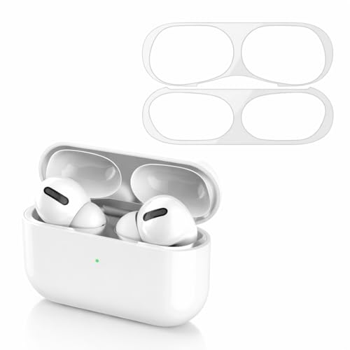 MMAK MAK Dust Guard Film Protector Ultra Thin 0.03 mm for Airpods Pro Case, Silver - Image 1