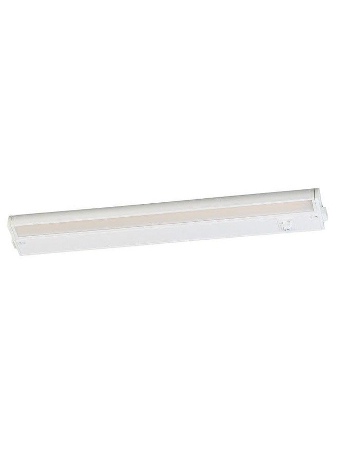 Maxim Lighting 89865WT CounterMax 5K - 12W 1 LED Undercabinet-24 Inches Length and 3.5 Inches Wide, Finish Color: White - Image 1