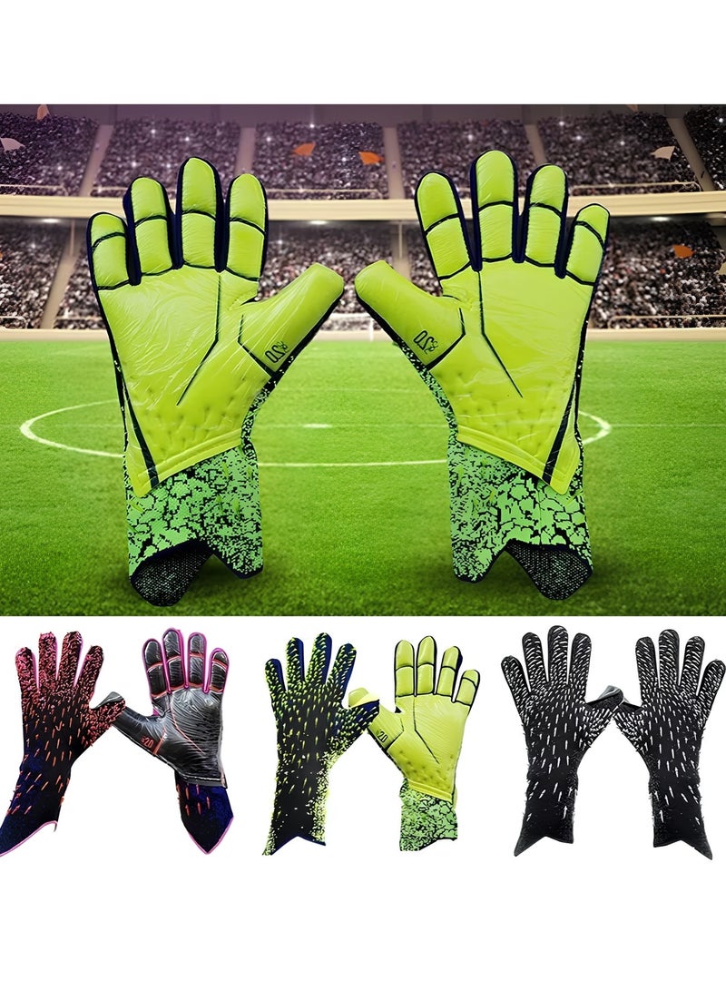 عام قفازات حارس المرمى للأطفال قفازات حارس المرمى للأطفال مع مقاومة للاهتراء المضادة للانزلاق وحماية المعصم وظيفة ، وتوفير حماية ممتازة - Image 1