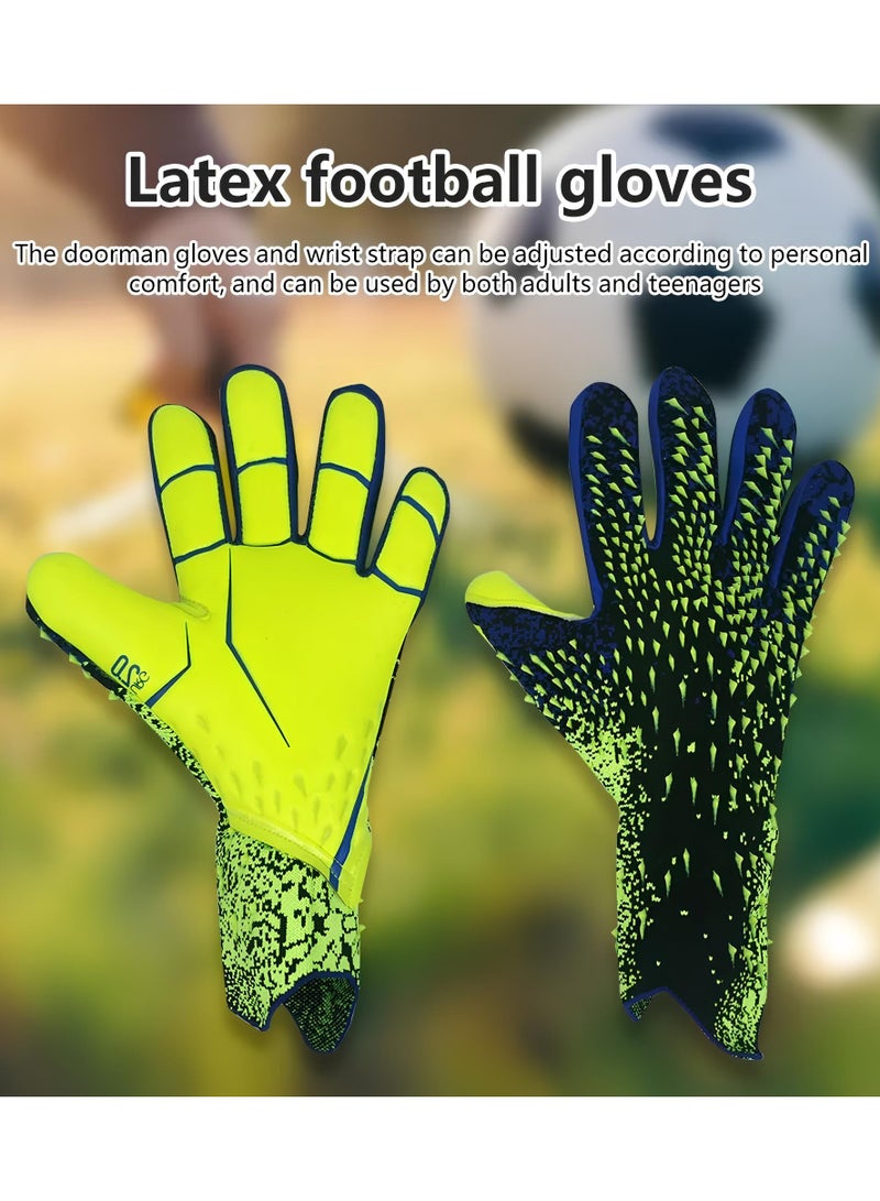 عام قفازات حارس المرمى للأطفال قفازات حارس المرمى للأطفال مع مقاومة للاهتراء المضادة للانزلاق وحماية المعصم وظيفة ، وتوفير حماية ممتازة - Image 3