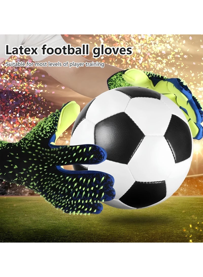 عام قفازات حارس المرمى للأطفال قفازات حارس المرمى للأطفال مع مقاومة للاهتراء المضادة للانزلاق وحماية المعصم وظيفة ، وتوفير حماية ممتازة - Image 4