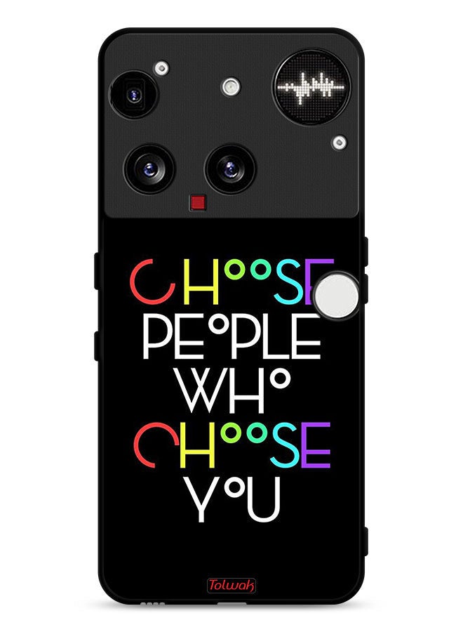 Tolwak Nothing Phone (3) Protective Case Cover Choose People Who Choose You - Image 1