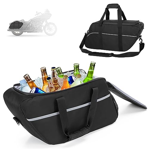 HODRANT Motorcycle Saddlebag Cooler, Leakproof Side Bag Liner Compatible With Harley Davidson 1993-2022 Touring Hard Saddlebag, Waterproof Insert Organizer, 1 Bag - Image 1