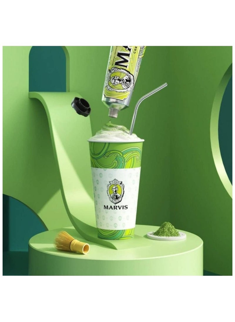 Marvis Toothpaste 25 ml Creamy Matcha Green Tea