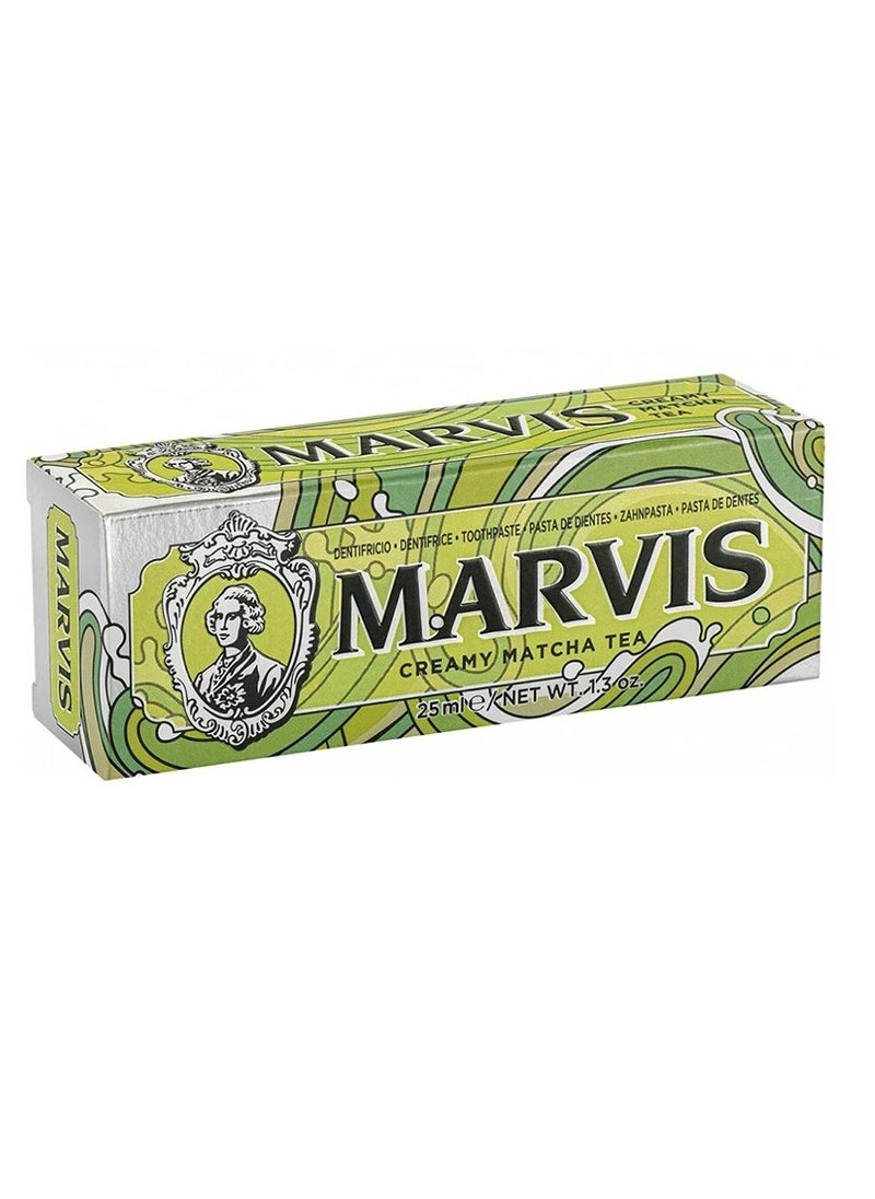 Marvis Toothpaste 25 ml Creamy Matcha Green Tea