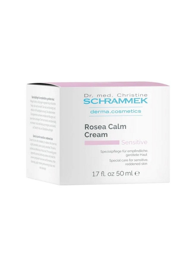 Schrammek Dr Rosea Calm Cream (1.7 Fl Oz) Special Care For Sensitive Reddened Skin Reduces Redness & Calmes Skin Vitamin C No Parabens Face Moisturizer Face Cream Skin Care - Image 2