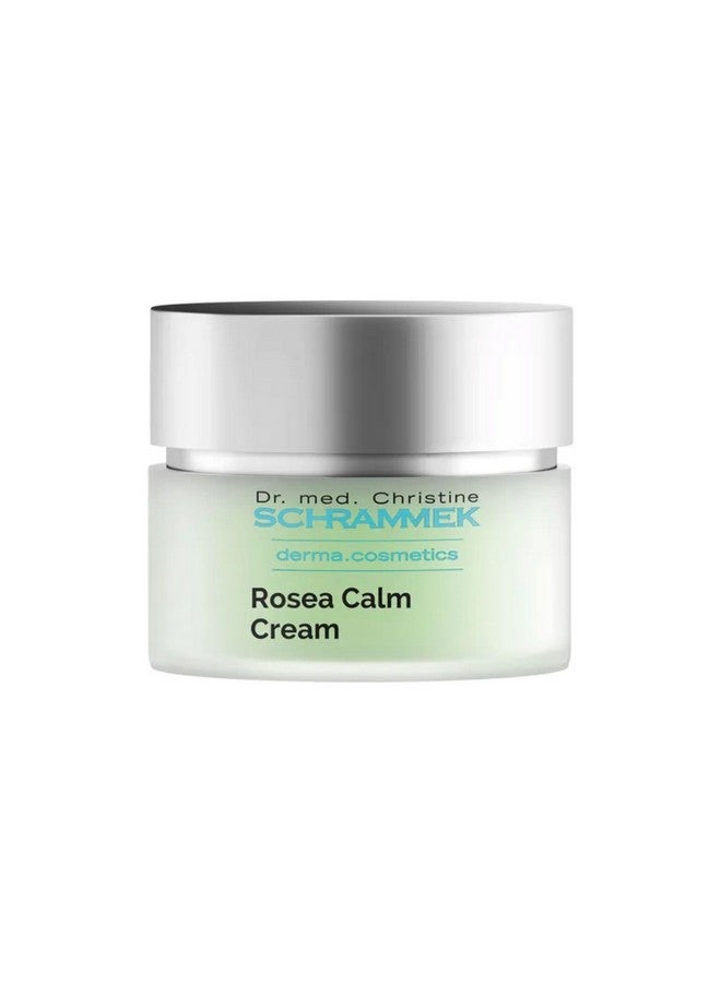 Schrammek Dr Rosea Calm Cream (1.7 Fl Oz) Special Care For Sensitive Reddened Skin Reduces Redness & Calmes Skin Vitamin C No Parabens Face Moisturizer Face Cream Skin Care - Image 1