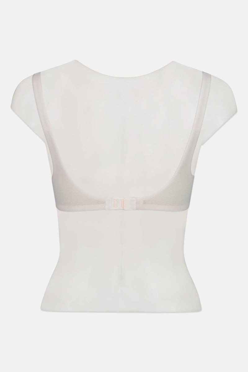 sloggi Women Non Padded Non Wire Bra, Light Pink - Image 3