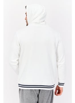 SKECHERS Men Sportswear Fit Long Sleeve Outdoor Sweatshirt, White  - Image 3