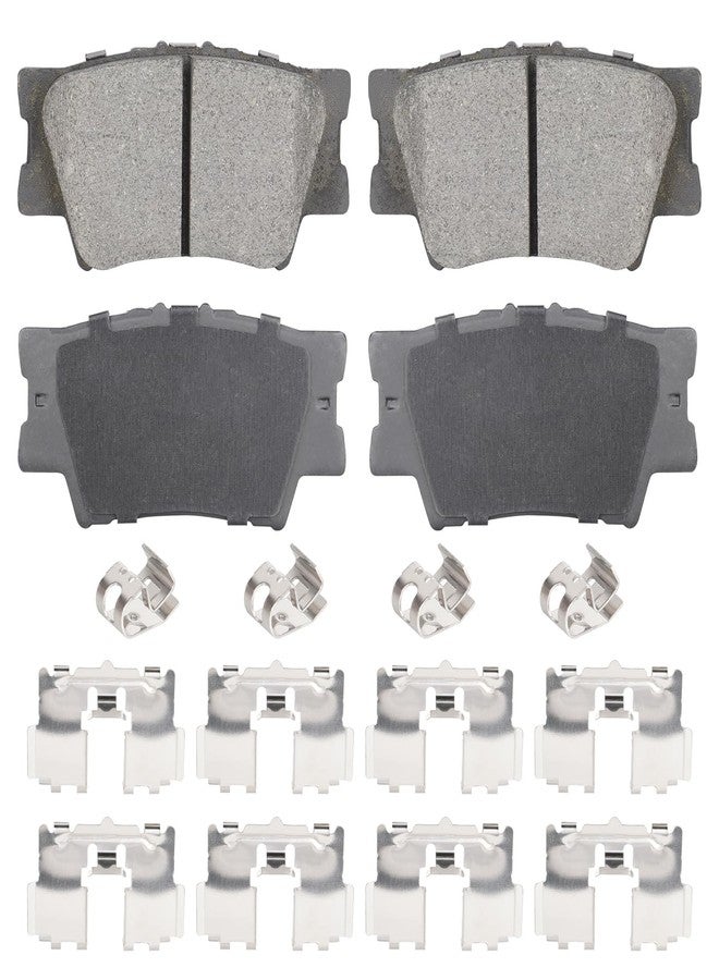 AEagle طقم تيل فرامل سيراميك خلفي لسيارات تويوتا كامري (2009-2013)، أفالون (2008-2018)، ماتريكس (2009-2013)، راف فور (2006-2018)، ولسيارات لكزس ES350 وES300h وES250h (2017-2018) - 4 قطع - Image 1