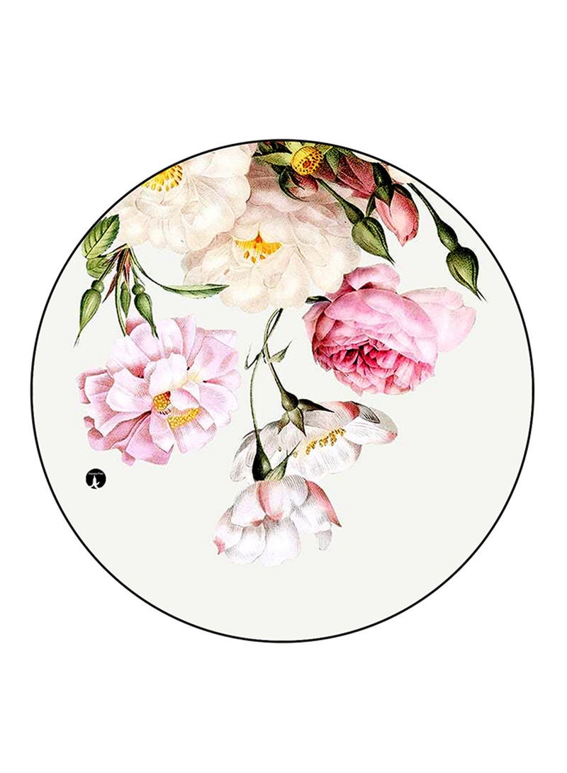 RKN Flowers Printed Mouse Pad  Multicolour