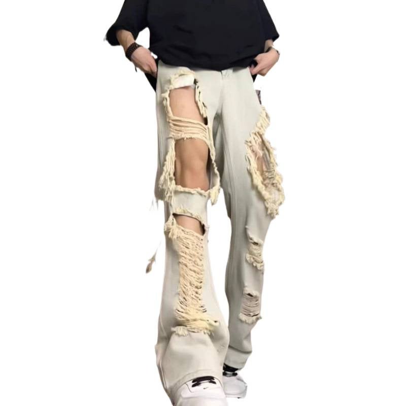 Unisex Classic Denim Jeans Loose Fit Daily Outdoor Wear - Image 5