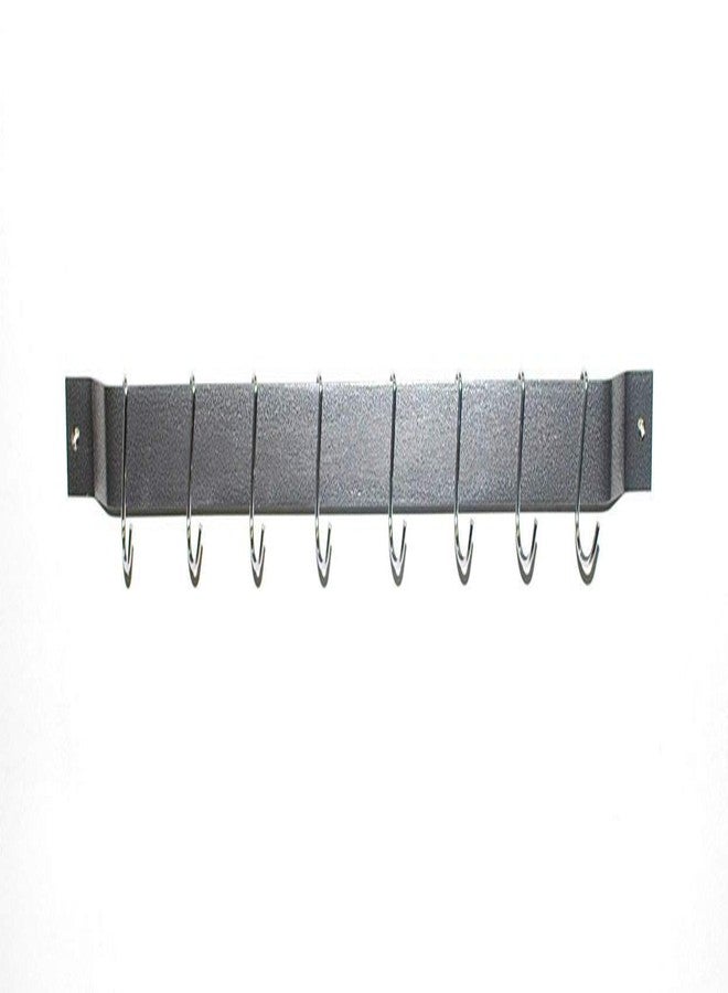 Rogar The Gourmet Bar Pot Rack Size-Color - Medium 30 inches - Black - Image 1
