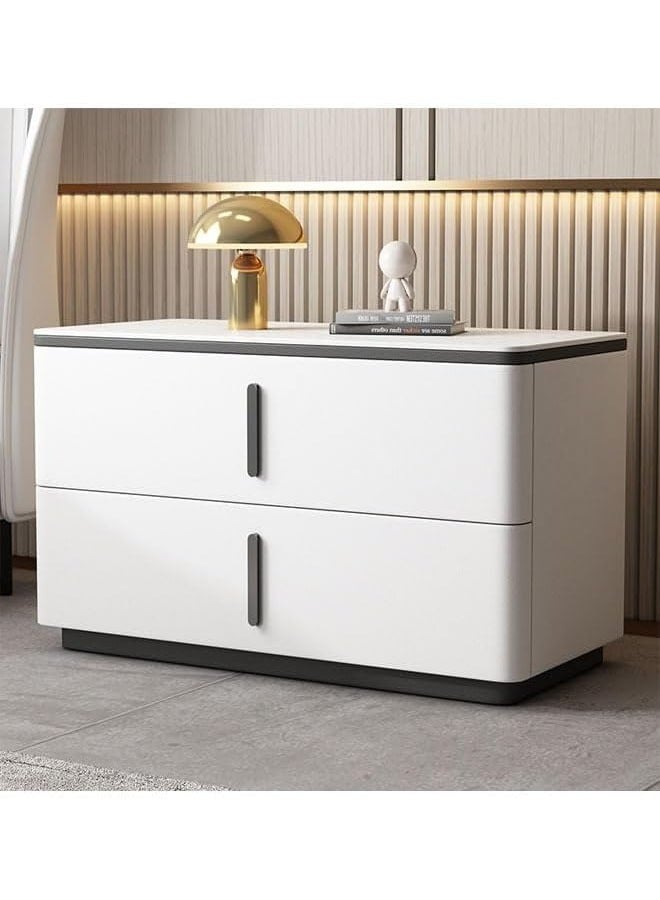 keke Modern Bedside Table Luxury Nightstands Multifunction Nightstand For Bedroom - Image 1