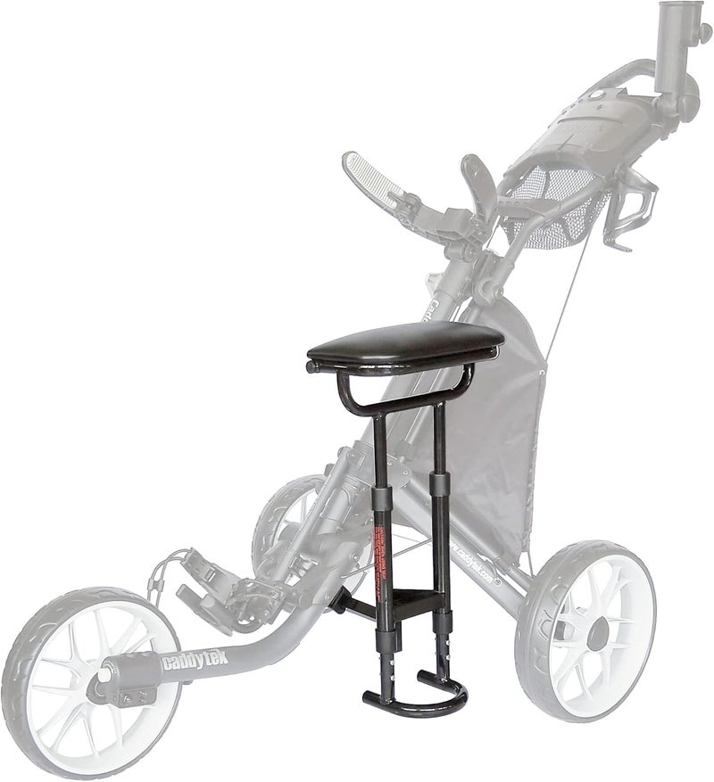 Caddytek Removable Seat for Golf Push Cart - Compatible with Explorer and CaddyLite 15.3 - Image 2
