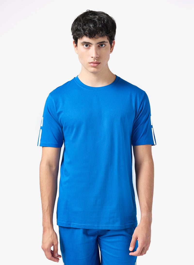 سفنتي فايف طقم بيجامة تي شيرت وشورت - Image 4