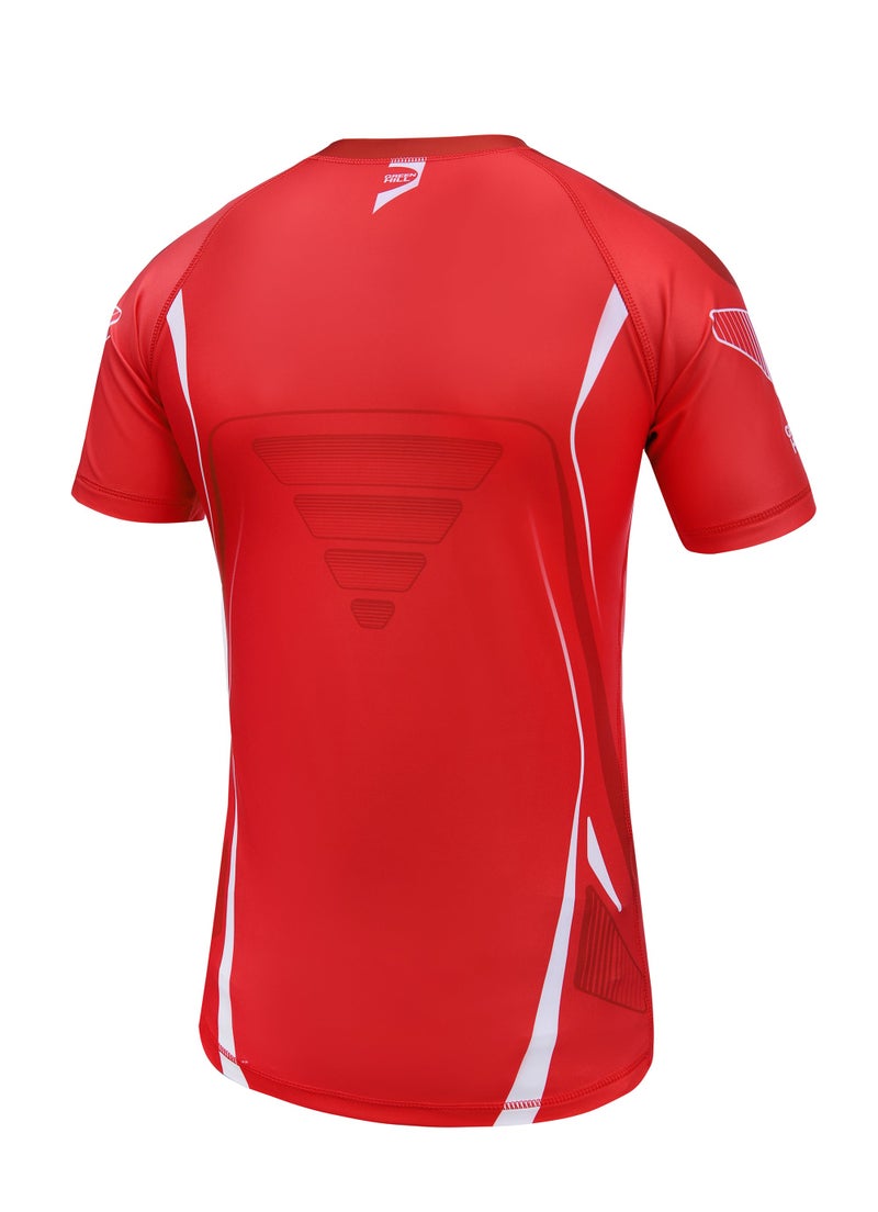 GREEN HILL Sublimated Rash Guard 2023 - Red - M - Image 2