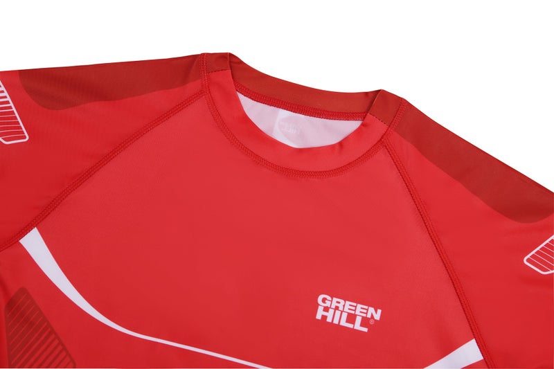 GREEN HILL Sublimated Rash Guard 2023 - Red - M - Image 5