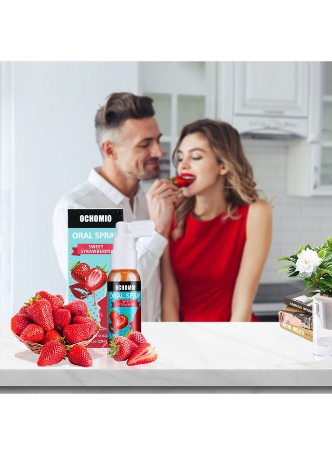 Ochomio - Deep Throat Spray Strawberry Flavored for deep Throating Women Men - Image 1