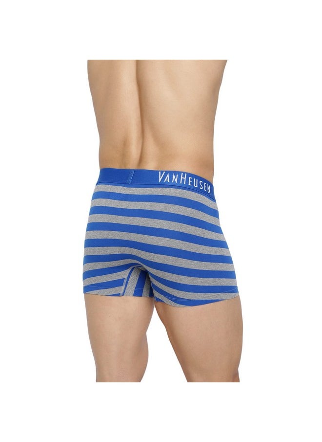 فان هيوزن سراويل داخلية رجالية من القطن بألوان جديدة من Van Heusen - مخططة - 10055 - Cys-08 - XL (أزرق)  - Image 2