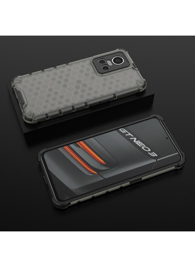 S-TOP Case For OPPO Realme GT Neo3 5G China Shockproof Honeycomb PC + TPU Protective Case - Image 2