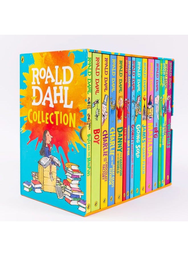 PENGUIN Roald Dahl Collection 16 Books Box Set - Image 1