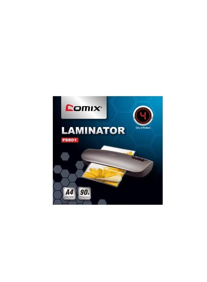 Comix F6801 LAMINATOR MACHINE A4 Size - Image 4