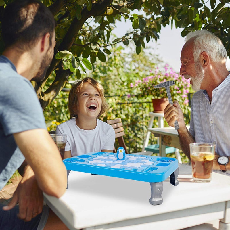 Dr.DuDu لعبة كسر الجليد من دكتور دودو - أنقذ البطريق على كتلة الجليد - لعبة عائلية مضحكة - لعبة فخ البطريق - لعبة تنشيط - هدايا يوم الأطفال - Image 5