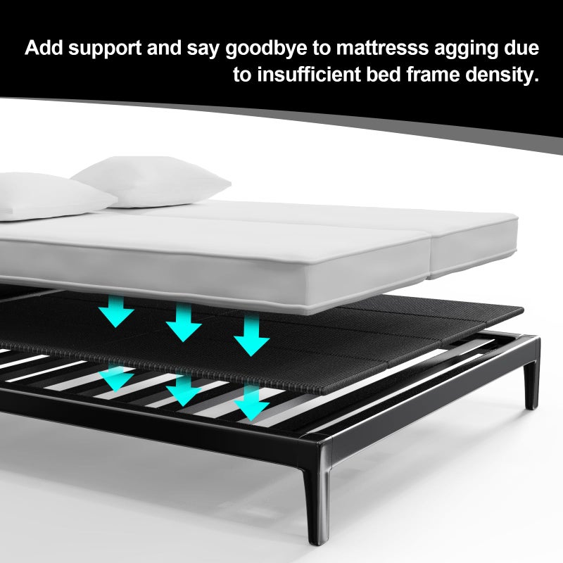 Imperius Breathable, Noise Minimizing, Moisture Resistant Bunkieboards,Low Profile Bed Support,Large Double Bed 10mm Bunkie Board, Folding Spring Box, Light and Thin,King Size 76x80'' - Image 5