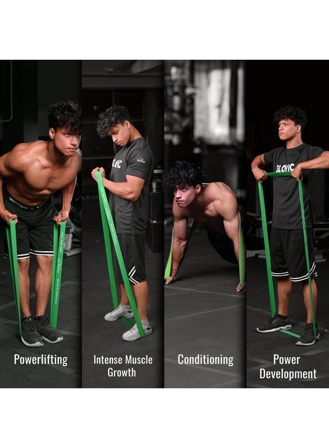 Slovic Resistance Band Set [60 KG] | Latex Free Resistance Bands for Workout for Men & Women | Resistance Band for Pull Up | Resistance Band for Legs Workout | Home Gym Equipment for Home Workout - Image 3