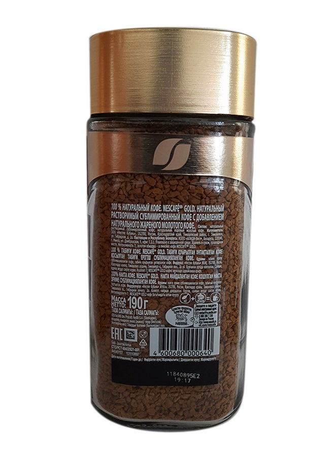 Nescafe Gold Coffee 190grams - Image 2