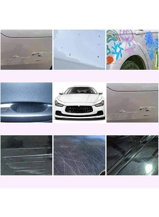 AUTO MATE قطعة قماش كارمافين لإصلاح الخدوش، قطعتان، 10 × 10 سم - Image 3