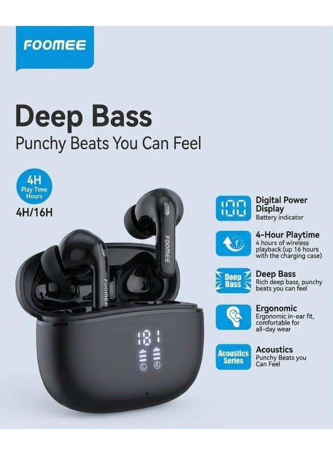 فو ميالتكنولوجيا المحدودة فومي - سماعات أذن - منفذ USB-C - PA05 - أسود - Image 5