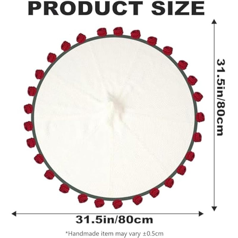 Loquat Crochet Flower Rose Bouquet Blanket Handmade,Surprise Bouquet Blanket,Soft and Lightweight Romantic Knitted Throw Blankets,Gift for Mother’s Day Birthday Bed Sofa Home Decor (Rose, 80x80cm) - Image 2