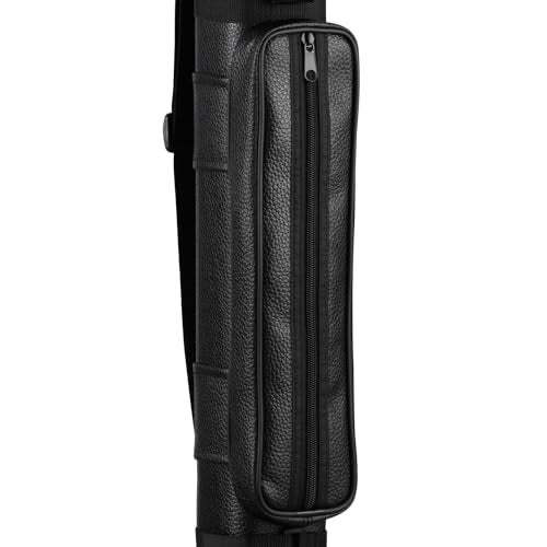 Casemaster by GLD Products Q-Vault Classic Billiard/Pool Cue Hard Case, Holds 2 Complete 2-Piece Cues (2 Butt/2 Shaft) , Black - Image 3
