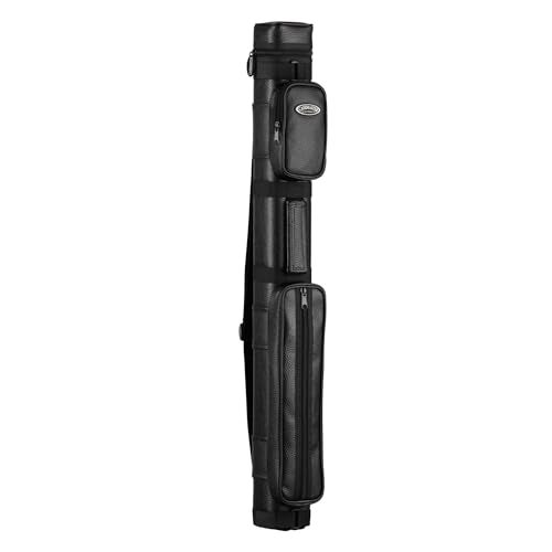 Casemaster by GLD Products Q-Vault Classic Billiard/Pool Cue Hard Case, Holds 2 Complete 2-Piece Cues (2 Butt/2 Shaft) , Black - Image 5
